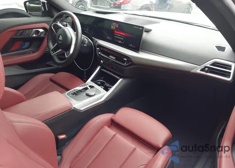 2025 BMW M240 I из США, поврежденный, VIN 3MW43CM03S8E94848